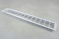 Вентиляційна решітка GTV алюмінієва 80x480мм, біла