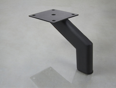 Мебельная ножка GTV STOMP H=120 мм, черная