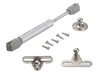 Газовий ліфт GTV Mini 80N, L=160, сірий