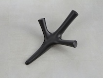 Меблевий гачок GTV WALENCIA потрійний, чорний