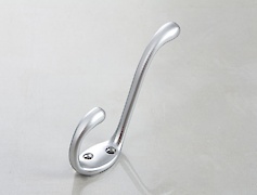 Меблевий гачок GTV MALAGA AO подвійний, алюміній