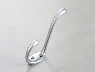 Меблевий гачок GTV MALAGA AO подвійний, алюміній