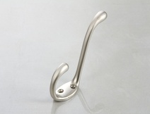 Мебельный крючок GTV MALAGA AO двойной, сатин