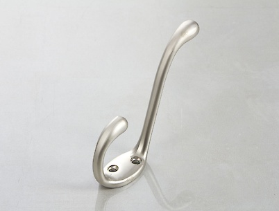 Меблевий гачок GTV MALAGA AO подвійний, сатин