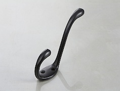 Меблевий гачок GTV MALAGA AO подвійний, чорний