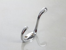 Мебельный крючок GTV MALAGA B0 двойной, хром