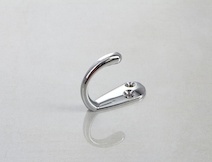 Мебельный крючок GTV MALAGA C0 одинарный, хром