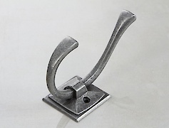 Меблевий гачок GTV MADRYT подвійний, античне срібло