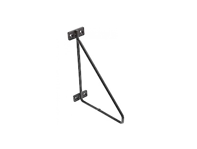 Полкодержатель консольный GTV BAR 200x160мм, черный матовый