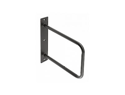 Полкодержатель консольный GTV BELT 230x220мм, черный матовый
