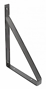 Полкодержатель консольный GTV GINO, 300x200мм, черный  матовый