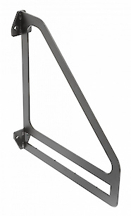 Полкодержатель консольный GTV INGRID, 230x260мм, черный матовый