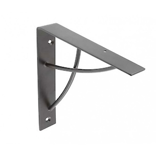 Полкодержатель консольный GTV NEO 180x180мм, черный матовый