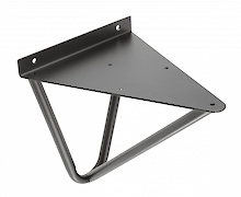 Полкодержатель консольный GTV WIRE 180x160мм, черный матовый