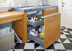 Передня панель GTV для шухляди AXIS PRO H=110мм L=1200мм, антрацит