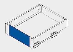Передня панель GTV для шухляди AXIS PRO H=110мм L=1200мм, антрацит