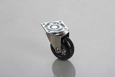 Мебельный ролик GTV BRAZYLIA D=50мм без тормоза, черный