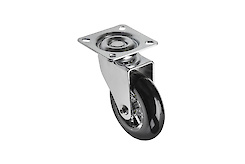 Меблевий ролик GTV BRAZYLIA D = 75мм без гальма, чорний