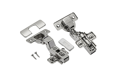 Завіса GTV PRESTIGE швидкознімна внутрішня з дотягувачем, монтажної планкою h=0 і заглушками