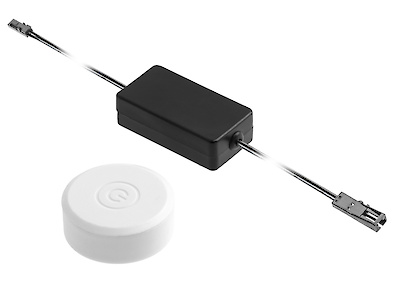 Выключатель GTV касательный беспроводной, белый