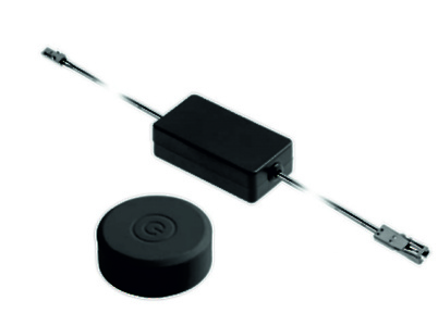 Выключатель GTV касательный беспроводной, черный