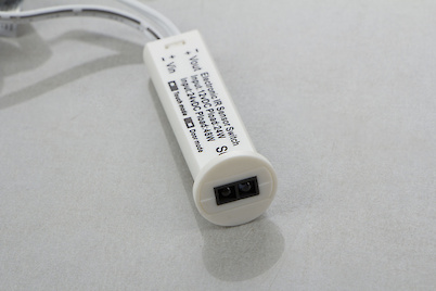 Выключатель GTV сенсорный 3 в 1 двухфункциональный с диммером.,12V белый