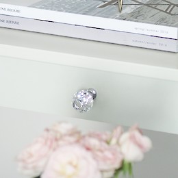 Мебельная ручка кнопка GTV Crystal