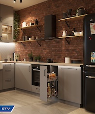 Мебельные полкодержатели  кронштейны GTV в стиле LOFT : Фотоальбом ПКФ Выбор