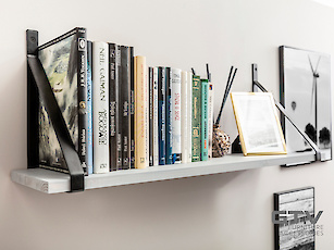 Мебельные полкодержатели  кронштейны GTV в стиле LOFT : Фотоальбом ПКФ Выбор