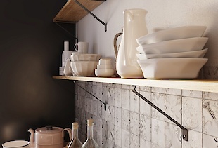 Мебельные полкодержатели  кронштейны GTV в стиле LOFT : Фотоальбом ПКФ Выбор