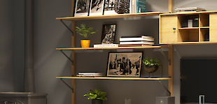 Мебельные полкодержатели  кронштейны GTV в стиле LOFT : Фотоальбом ПКФ Выбор