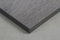 Компакт-плита Egger H1313 ST10 Дуб Уайт-Рівер сіро-коричневий 13мм з чорним внутрішнім наповненням