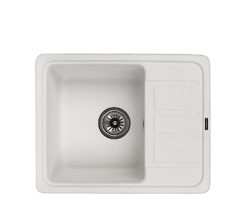 Мойка GRANADO гранитная ALANIS, цвет White