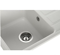 Мойка GRANADO гранитная ALANIS, цвет White