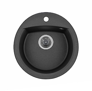 GR Мойка RONDA 470х490х200 цвет Black