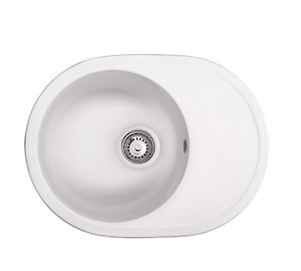 GR Мойка SEVILLA 610х465х200, цвет White