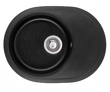 GR Мойка SEVILLA 610х465х200, цвет Black