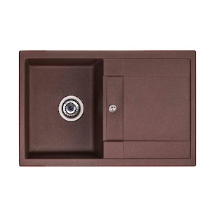 GR Мойка VALENCIA 775х495х190, цвет Marron