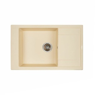 GR Мойка ALMERIA 775х490x195, цвет Ivory