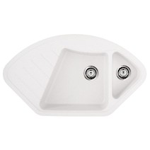 GR Мойка BARCELONA 1000х570x200/140, цвет White
