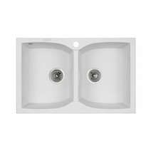 GR Мойка CORDOBA 780х500x200/200, цвет White