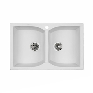 GR Мойка CORDOBA 780х500x200/200, цвет White