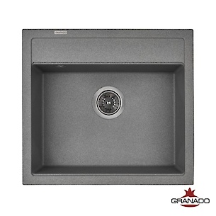 GR Мойка LERIDA 560х510x200, цвет Grafito