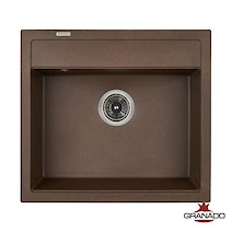 GR Мойка LERIDA 560х510x200, цвет Marron