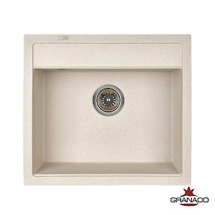 GR Мойка LERIDA 560х510x200, цвет Terra