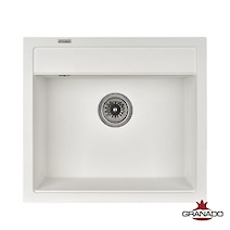 GR Мойка LERIDA 560х510x200, цвет White