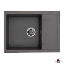 GR Мойка LINARES 675х495x200, цвет Grafito