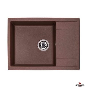GR Мойка LINARES 675х495x200, цвет Marron