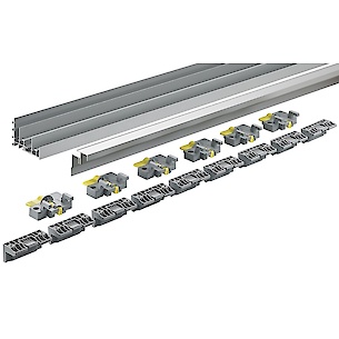 Комплект профилей Hettich TopLine XL v2.0 длина 4000мм (9278657)