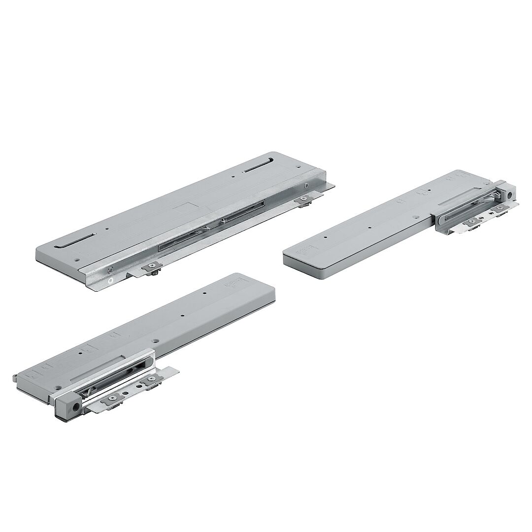 Комплект демпферов Silent System Hettich TopLine L v2.0 на закривання, для шафи з 3 дверима, 50 кг, над верхньою панеллю (9242240)